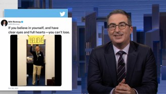John Oliver Pinpointed All Of The Problems With Mitt Romney’s ‘Ted Lasso’ Halloween Costume