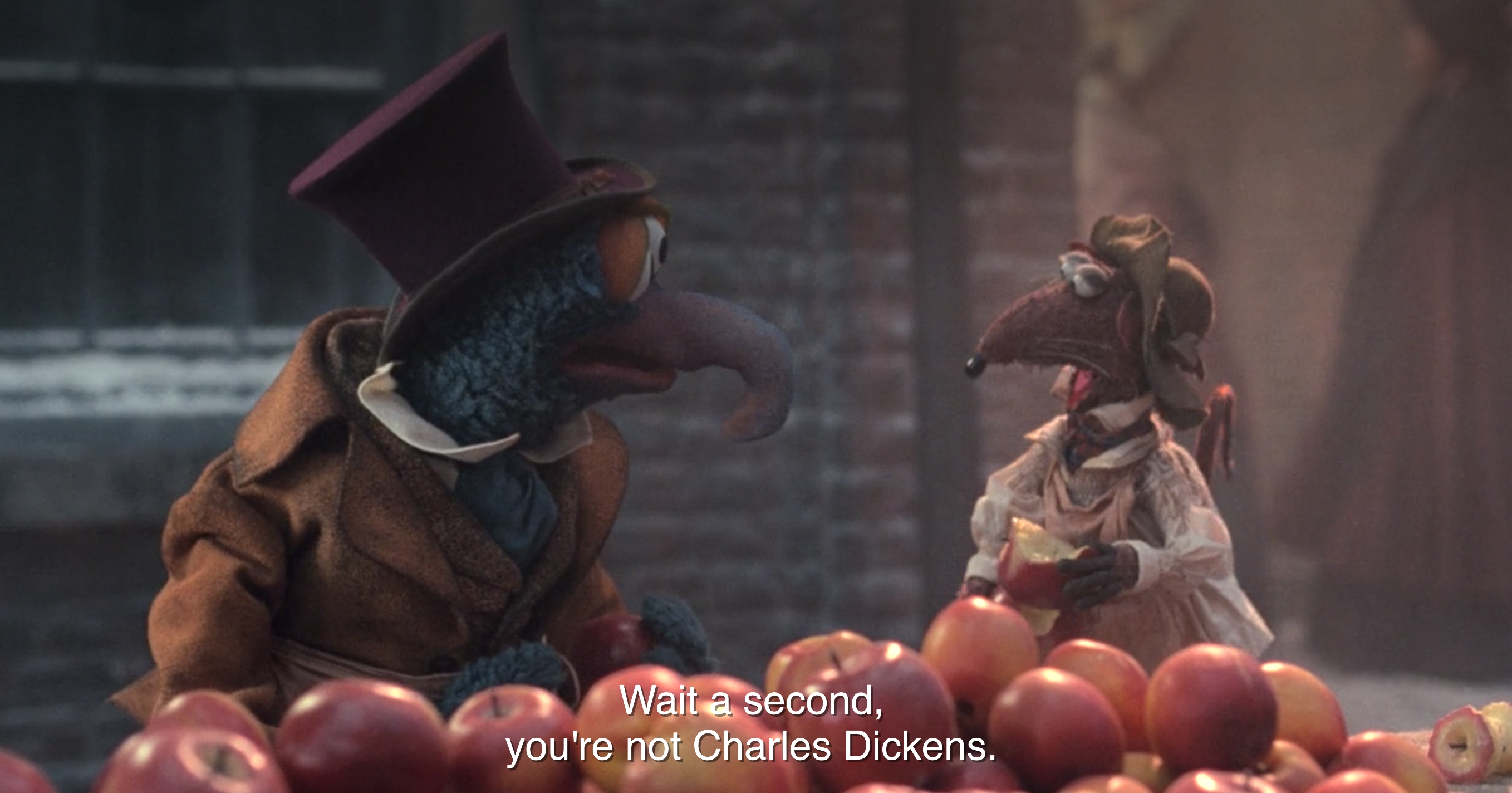 muppet christmas carol GONZO RIZZO