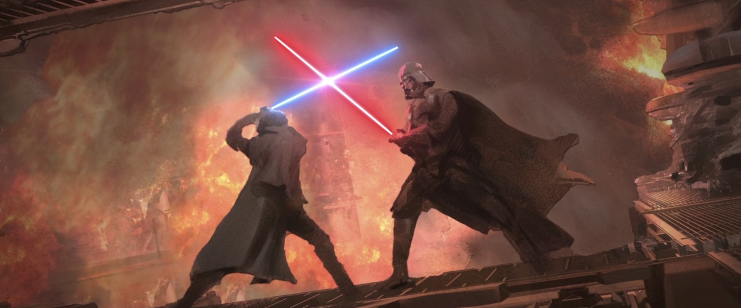Obi-Wan Kenobi Darth Vader Concept Art