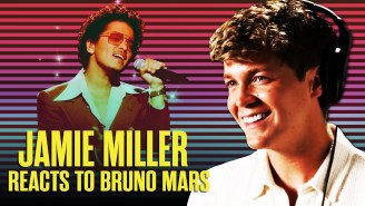 Jamie Miller Reacts To His Favorite Bruno Mars Music Videos