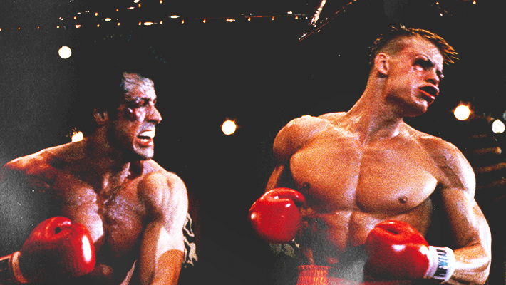 In Rocky IV, how was Rocky Balboa able to come out of his match