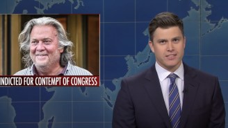 ‘SNL’ Weekend Update Had Some Choice Words For Steve Bannon, Kyle Rittenhouse, And Anyone Who Breaks Up With Taylor Swift