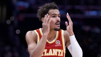 Trae Young Thought A Video Showed A Ref Making A Crying Motion After He Got A Technical (UPDATE)