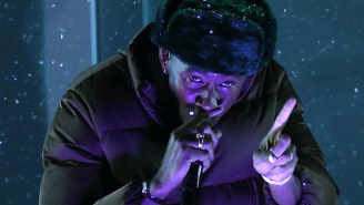 Tyler The Creator Bundles Up In A Chilly AMAs Performance Of ‘Massa’