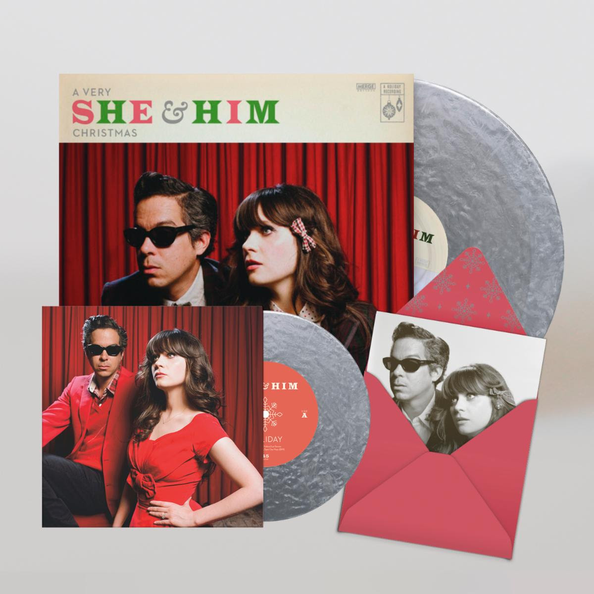 A Very She & Him Christmas vinyl