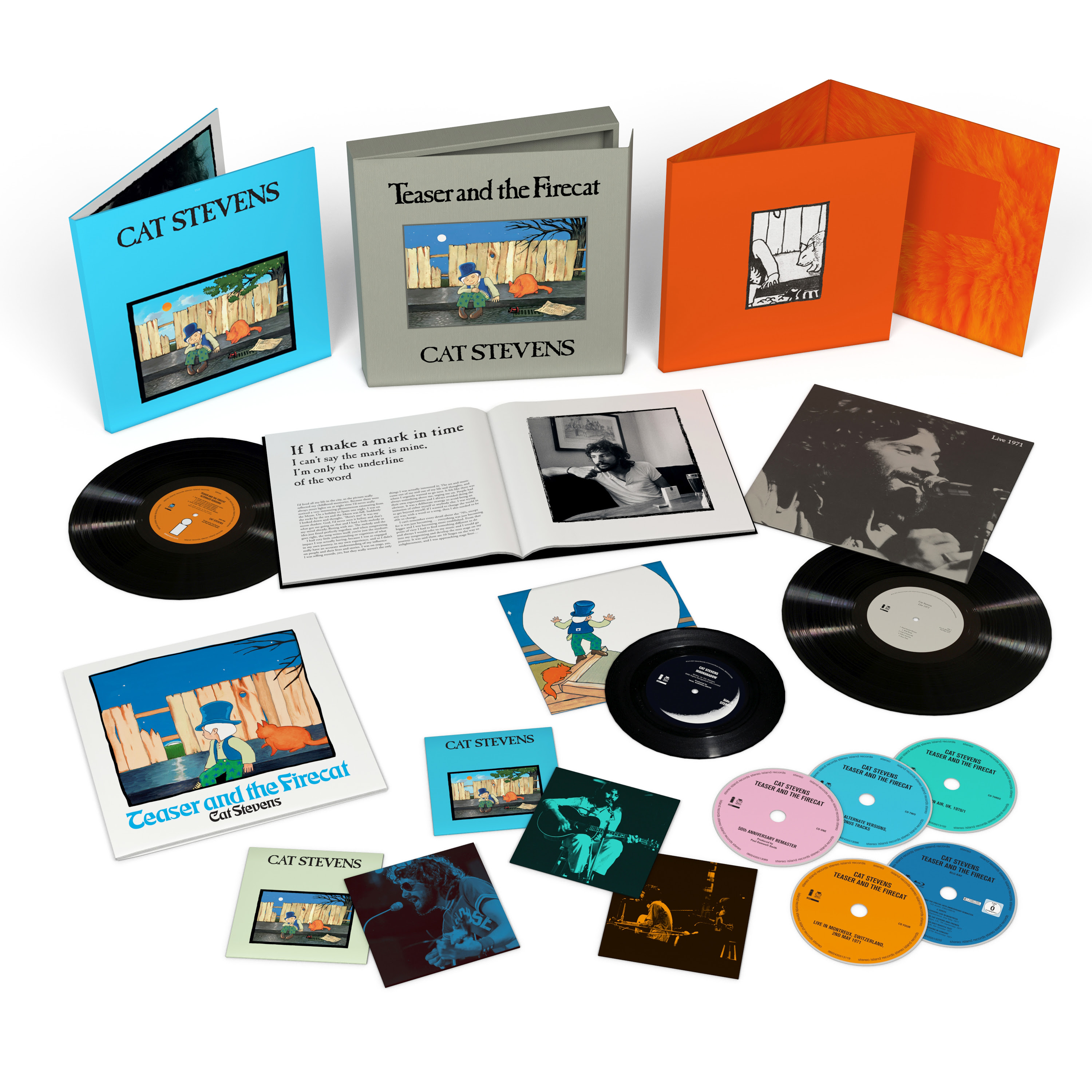 Yusuf / Cat Stevens Teaser And The Firecat (50th Anniversary Super Deluxe Edition Box Set)