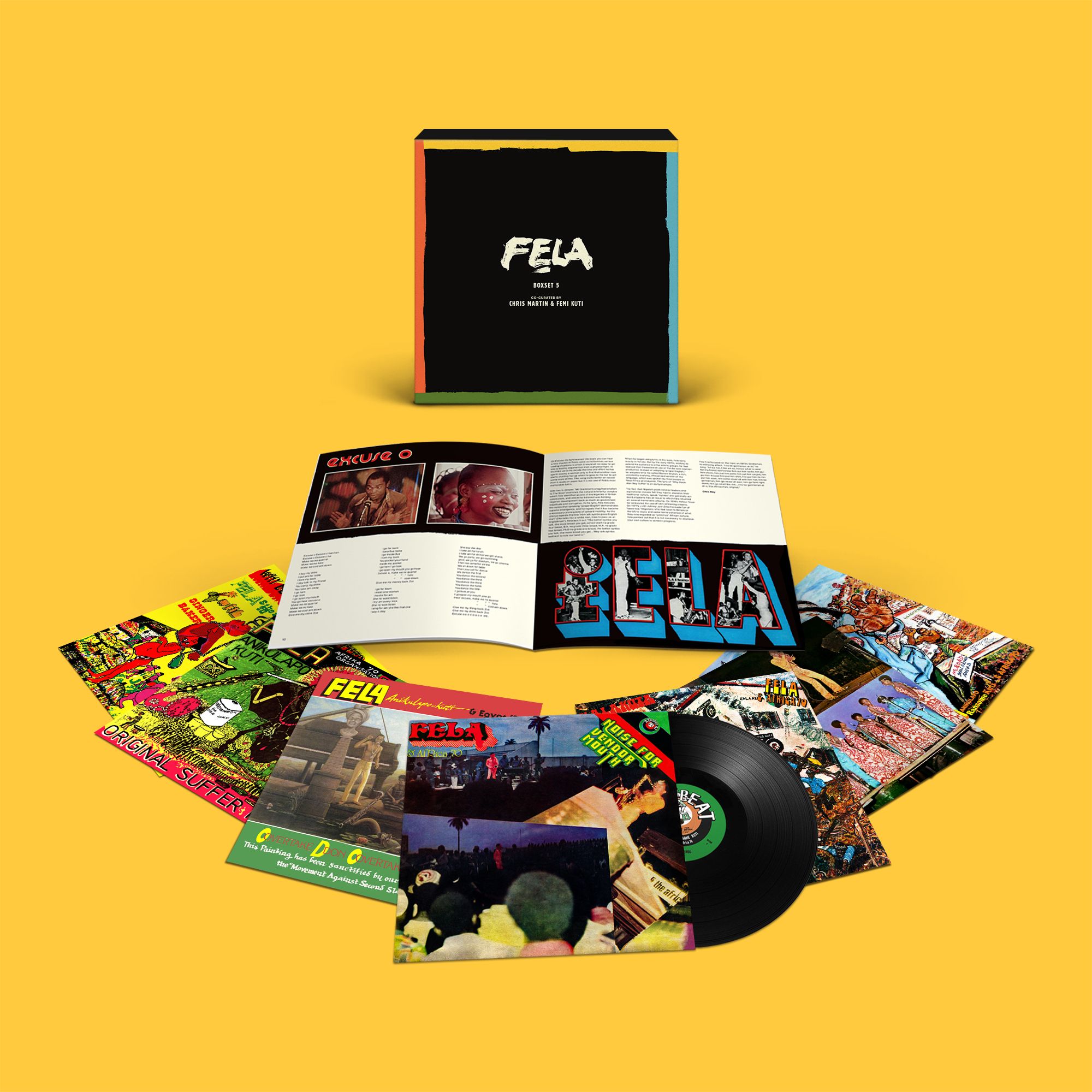 Fela Kuti Vinyl Box #5