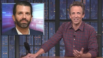 Seth Meyers Broke Out Some Pretty Great Impressions Of Kendall And Cousin Greg From ‘Succession’ In The Course Of Mocking Don Jr.