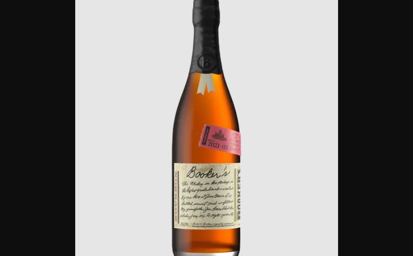 Booker’s bourbon