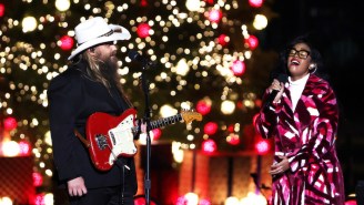 Watch Chris Stapleton And HER Perform ‘This Christmas’ At The National Christmas Tree Lighting