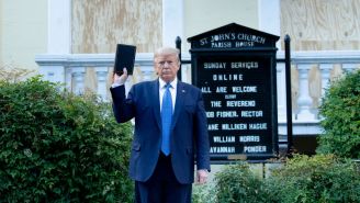 Noted Religious Right Hero Donald Trump Didn’t Bother To Go To Church On Easter Sunday Because ‘He Is No Longer President’