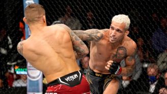 Charles Oliveira Submitted Dustin Poirier In The Main Event Of UFC 269