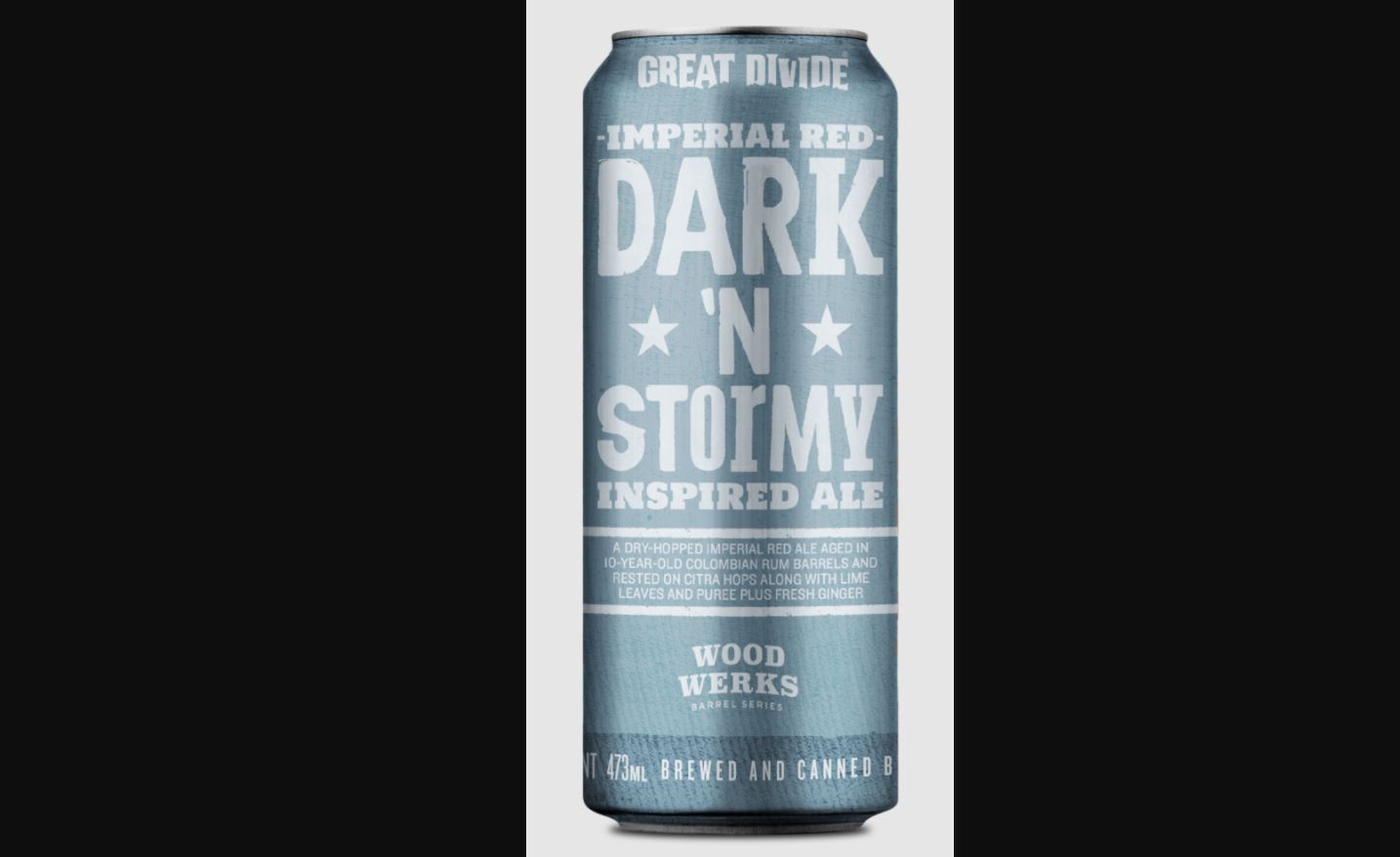 Great Divide Wood Works Dark ’N Stormy Imperial Red Inspired Ale