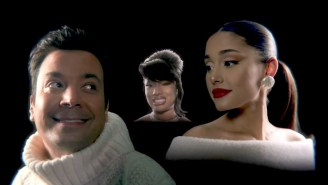 Ariana Grande, Megan Thee Stallion, And Jimmy Fallon Keep Things Safe On ‘It Was A… (Masked Christmas)’
