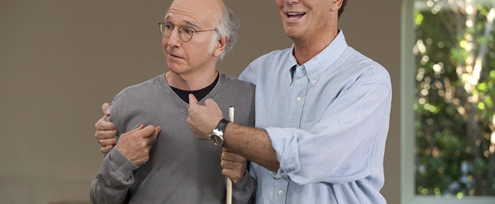 Larry David and Bob Einstein in 'Curb Your Enthusiasm'