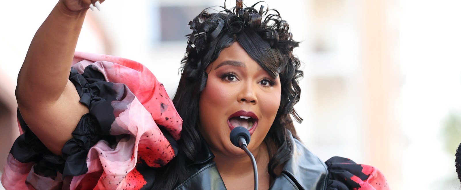 Lizzo Hollywood Walk of Fame Star Ceremony 2021