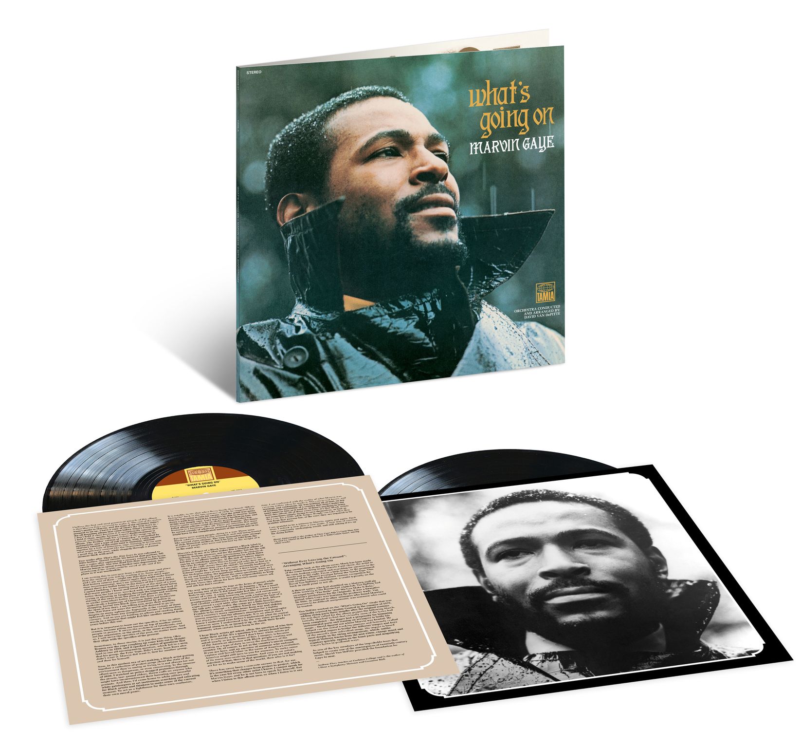 Marvin Gaye What's Going On 50th Anniverary vinyl