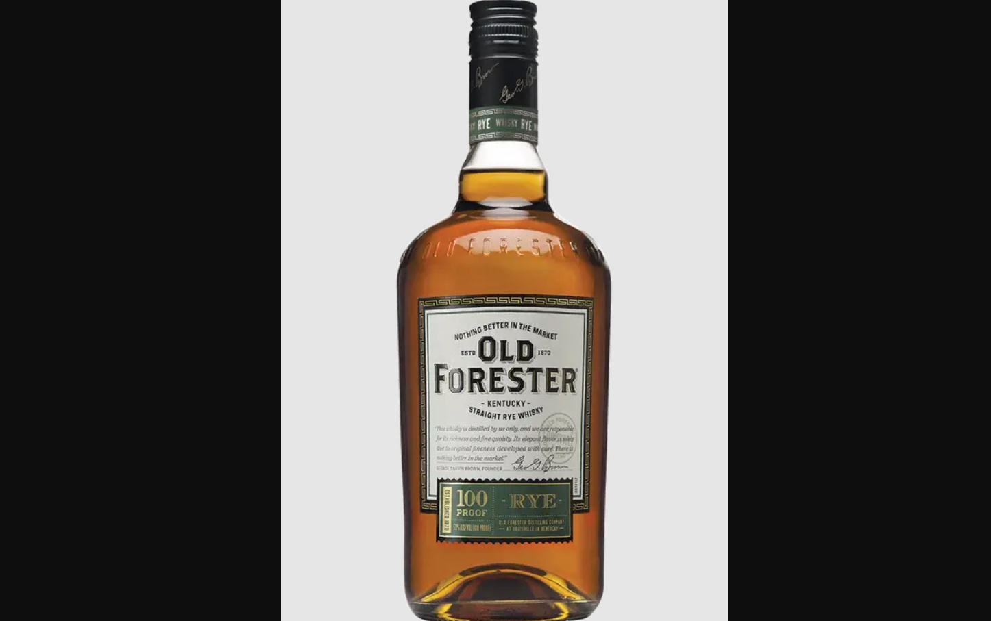 Old Forester Rye