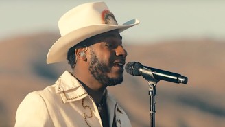 Leon Bridges Serenades A Dusty Landscape With A Dreamy Cover Of Marvin Gaye’s ‘Purple Snowflakes’