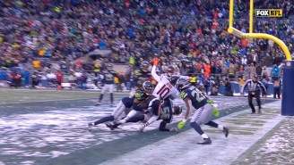 Damiere Byrd Had The Catch Of The Year On The Bears’ Game-Winning Two-Point Conversion In Seattle