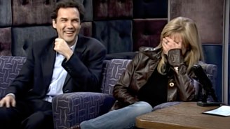 Norm Macdonald’s ‘Chairman Of The Board’ Jokes On ‘Conan’ Made Courtney Thorne-Smith ‘So Happy’