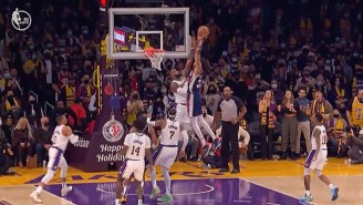 The Nets Beat The Lakers After Nic Claxton Baptized LeBron James For A Go-Ahead And-1