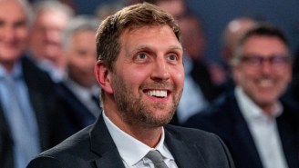 Dirk Nowitzki Had The Time Of His Life Doing Commentary For The Mavericks-Wolves Game