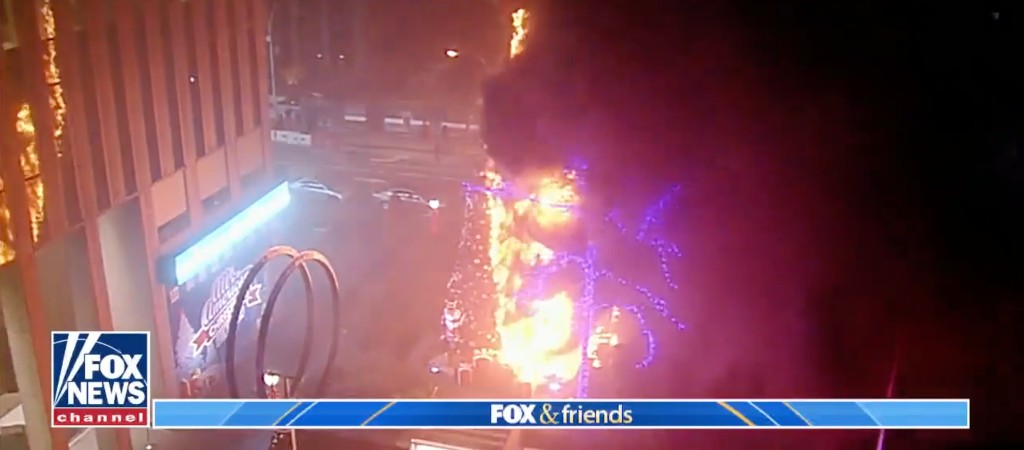 Fox News Christmas Tree Fire