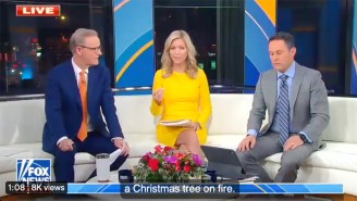 The ‘Fox And Friends’ Gang Blamed The ‘Crime Surge’ For Their Burned Down Christmas Tree, Which Is ‘About Hanukkah’