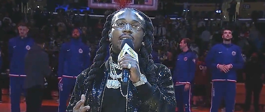 jacquees national anthem lakers game