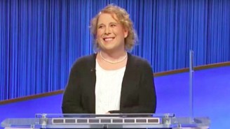 Trans ‘Jeopardy!’ Champ Amy Schneider Called Out The GOP When A Lawmaker Offered Congrats On Her Winning Streak
