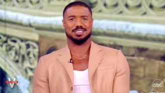 Michael B. Jordan Had Everyone On ‘The View’ Flustered As A Cameraman Almost Fell Over And Joy Behar Couldn’t Control Her Thirst