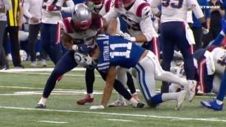 A Scuffle During Colts-Patriots Led To Michael Pittman And Kyle Dugger Getting Ejected