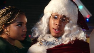 NLE Choppa Is A Ratchet Santa In His Holiday-Themed ‘Drop Sh*t’ Video