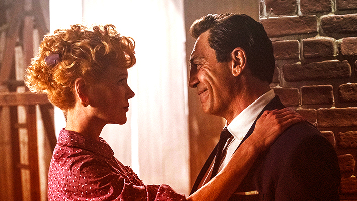 Nicole Kidman and Javier Bardem as Lucy and Desi in Being The Ricardos