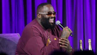 Rick Ross Addresses His Wingstop Labor Violations While Sitting At A Grand Piano Sipping Rum