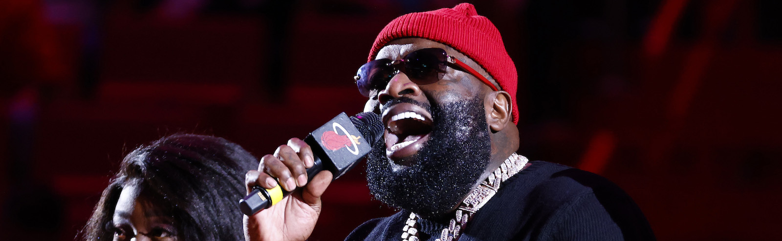 Rick Ross 2021 Miami Heat concert