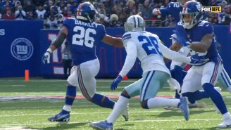 Saquon Barkley Had The Best Two-Yard Reception In NFL History