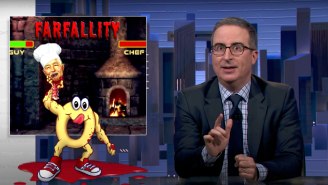 John Oliver Is Pleading For Snack Brands To Make More ‘Stupid And Spectacular’ Video Games