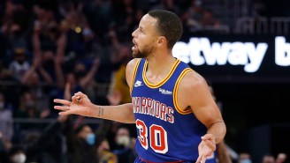 Steph Curry Broke Ray Allen’s All-Time Three-Point Record In The First Quarter Against The Knicks
