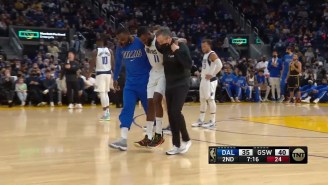 Tim Hardaway Jr. Suffered A Fracture In His Left Foot During The Mavericks Loss To The Warriors
