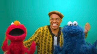 Yes, Lawd! Anderson .Paak Sings, Dances, And Drums With Elmo And Cookie Monster On ‘Sesame Street’