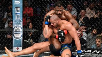 Francis Ngannou Retained His Heavyweight Title Against Ciryl Gane At UFC 270