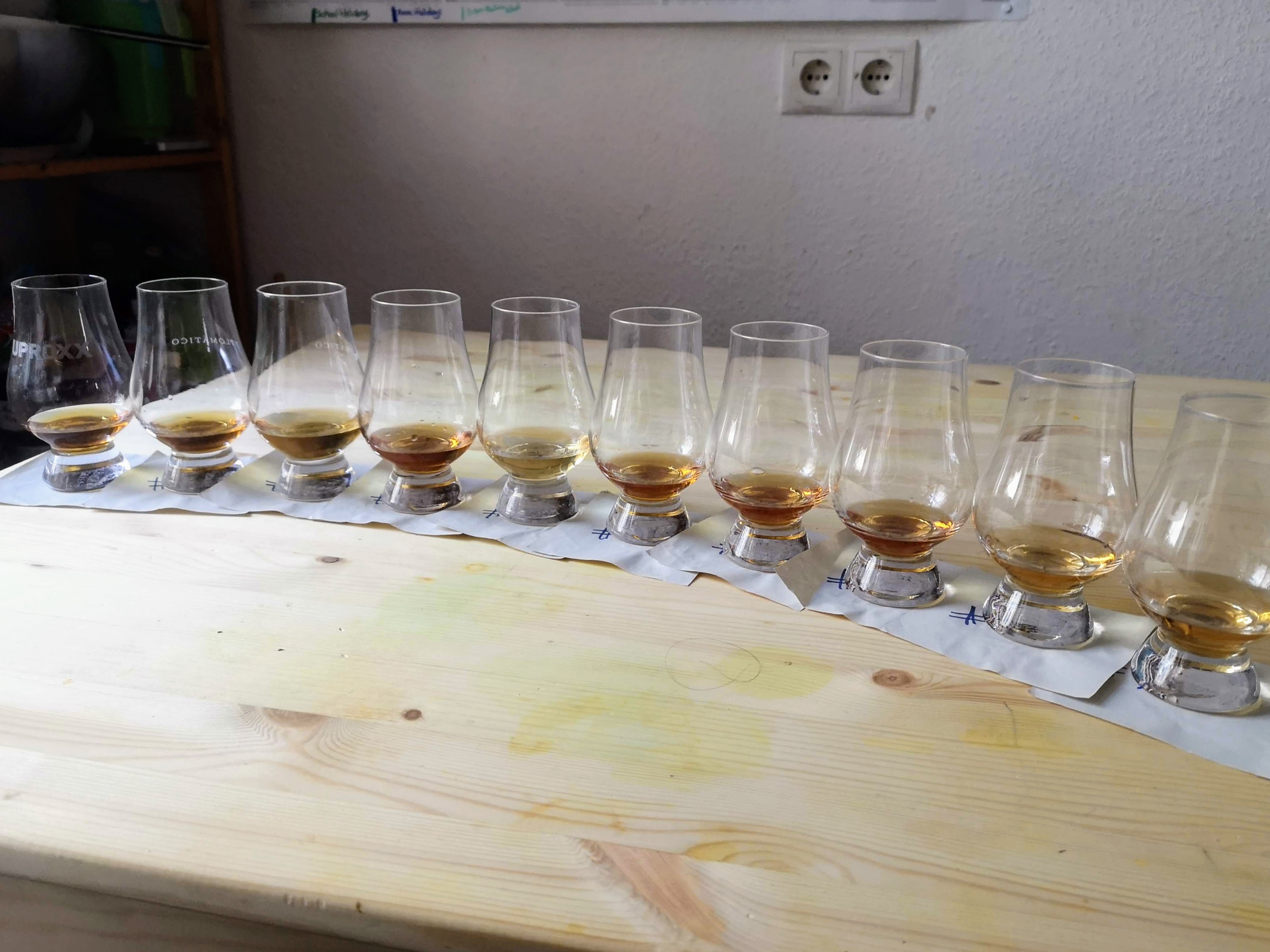 Single Malt Whisky Blind Taste Test