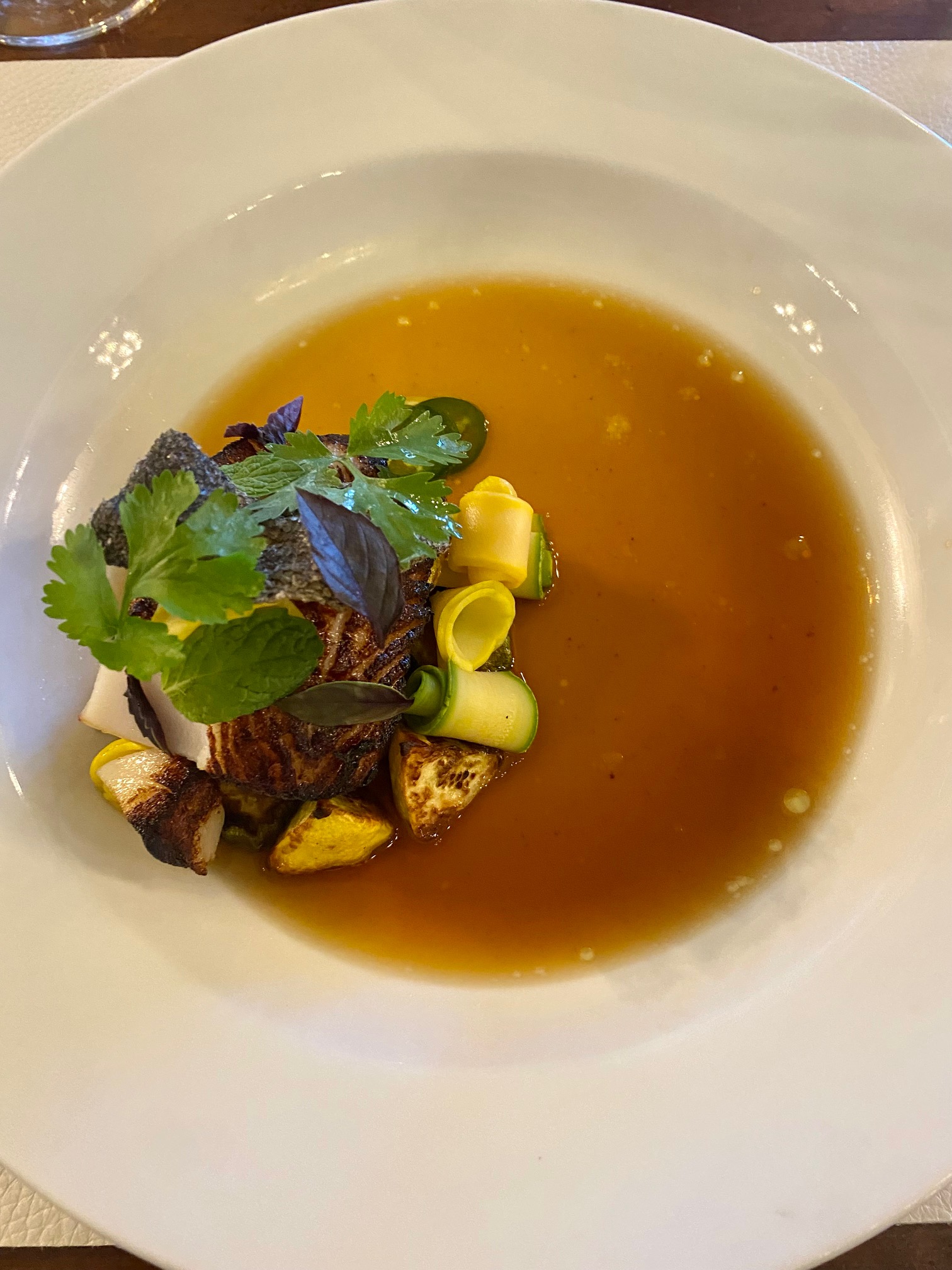 black cod broth