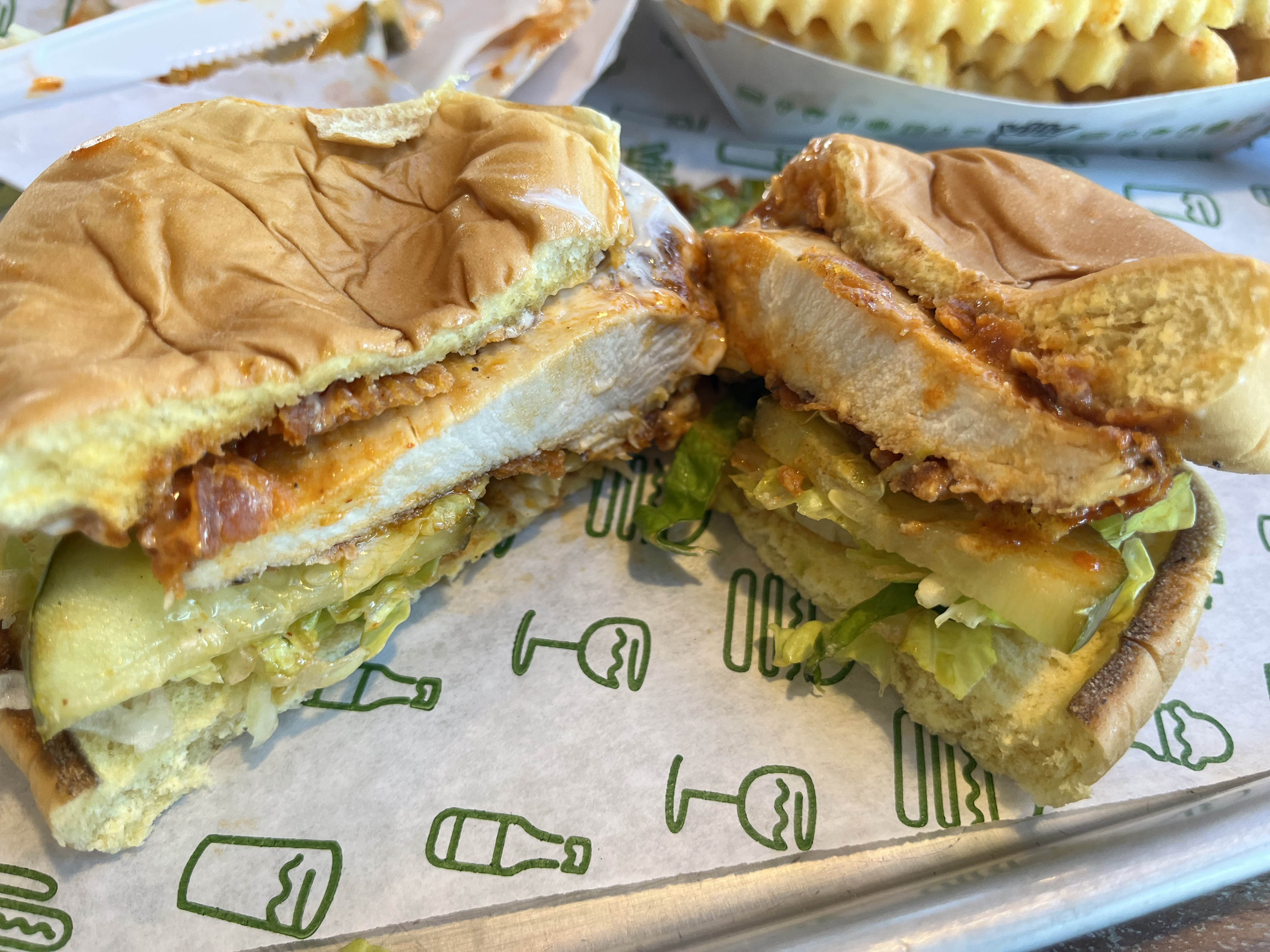 Shake Shack Hong Kong Buffalo Chicken Menu