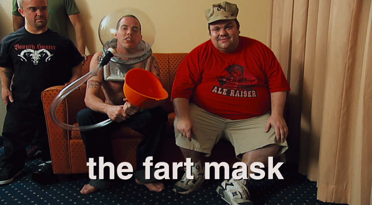 Jackass Fart Mask Steve O Preston Lacy