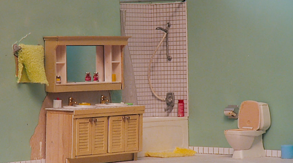 Jackass Miniature Bathroom