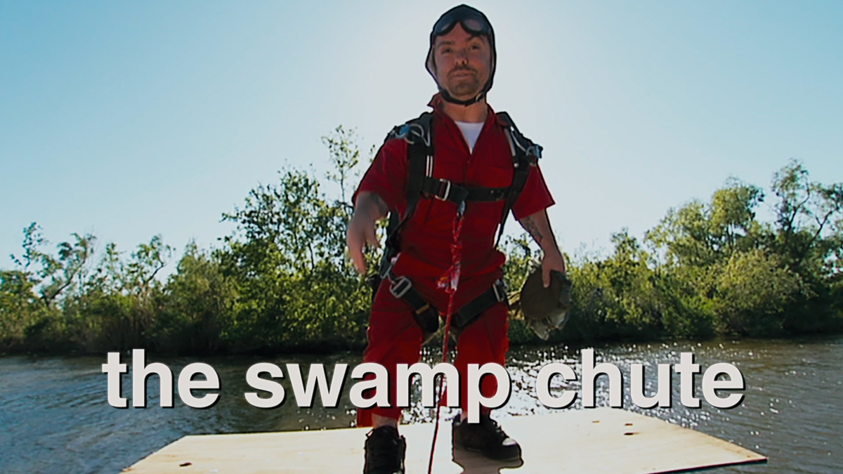 Jackass 2 Wee Man Swamp Chute