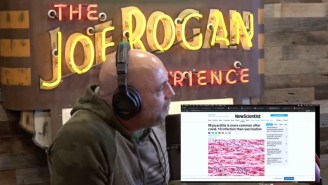 A Joe Rogan Guest (Kind Of Shockingly) Called Him Out On One Of His Latest Bullsh*t Claims About The COVID Vaccines